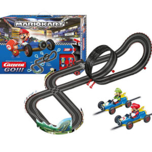 Carrera GO!!! Slot Car Set 1:43 Nintendo Mario Kart Mach 8 5.3m Track