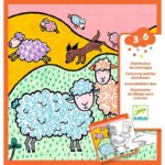 Djeco DJ0050 Farm Colouring Dispenser
