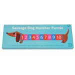 Sausage Dog Floor Number Puzzle