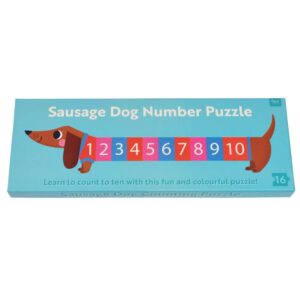Sausage Dog Floor Number Puzzle