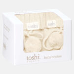 Toshi Organic Booties Marley / Feather / Size 000