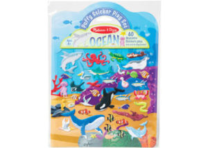 M&D Ocean Reusable Puffy Stickers 40pc
