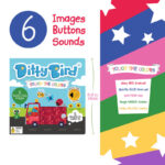 Ditty Bird Touch The Colours Sound Book