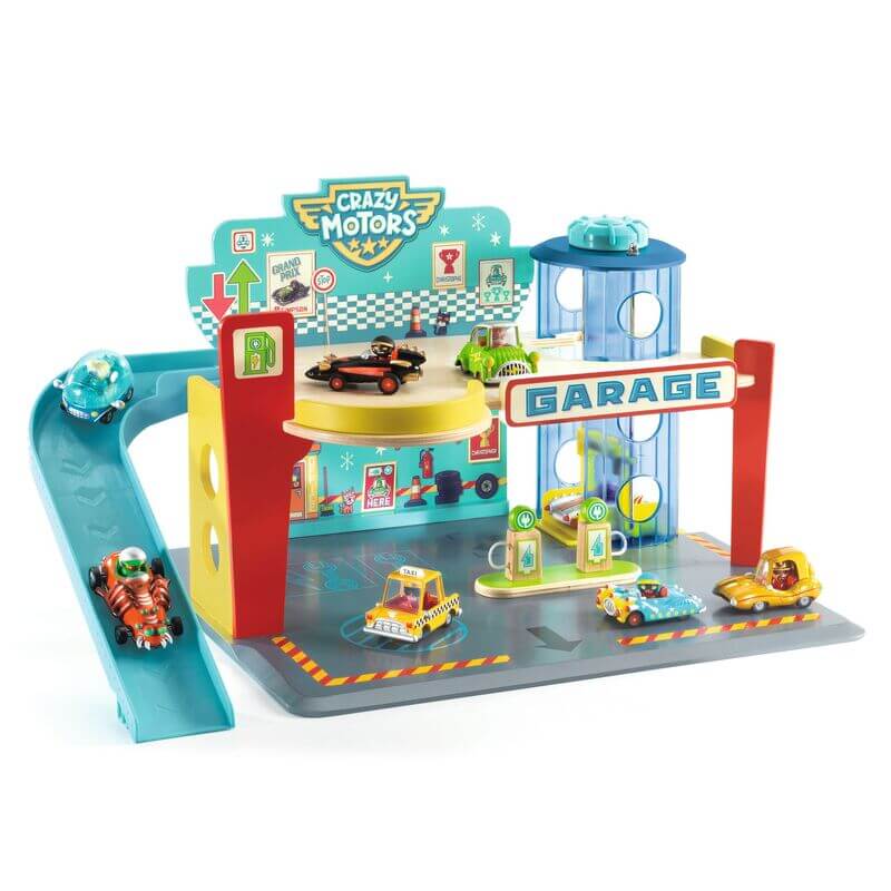 Djeco DJ5495 Crazy Motors Garage