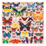 Mudpuppy Brilliant Butterflies Puzzle 500pc
