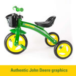 John Deere Steel Tricycle Green (2+)