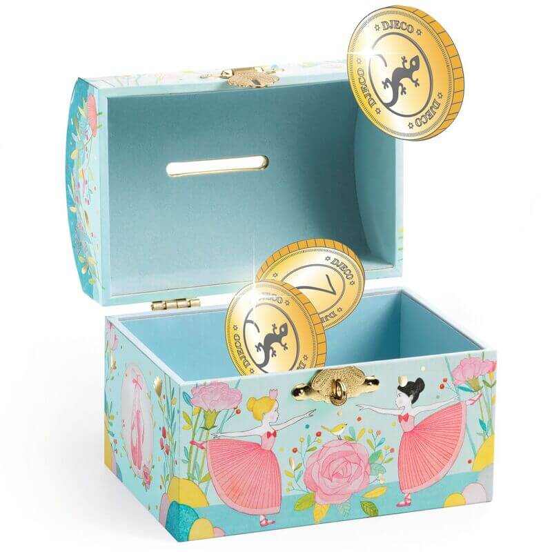 Djeco DJ3332 Ballerina Money Box