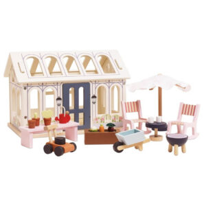 Le Toy Van LEME1200 Conservatory Doll House Set