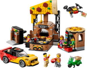 LEGO City 60496 Pizza Delivery Experience with Vehicles