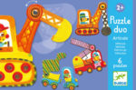 Djeco DJ8170 Vehicles Puzzle 2pc