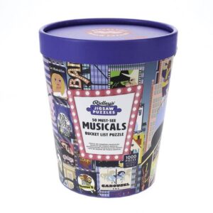 Ridleys Bucket List Puzzle: 50 Must­ See Musicals 1000pc