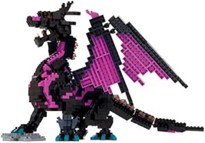 Nanoblock Dragon - Purple and Black