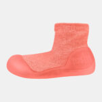 Organic Hybrid Walking Socks Dreamtime Footsteps - Paprika Size AU3