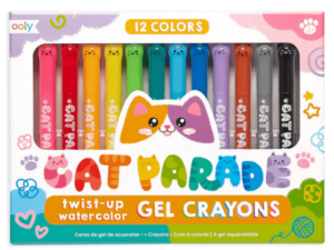 Ooly Crayons Gel Crayons Cat Parade 12pk