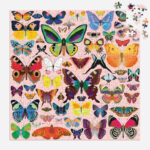 Mudpuppy Brilliant Butterflies Puzzle 500pc