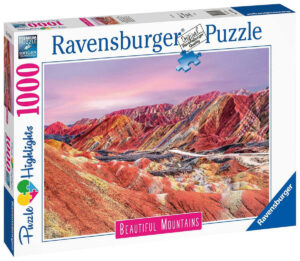 Ravensburger Rainbow Mountains China Puzzle 1000pc