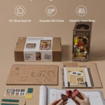 DIY Miniature Book Nook Bookstore
