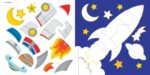 My First Color By Sticker - Outer Space