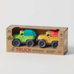Jiggle & Giggle Bioplastic Utility Truck Set Asst