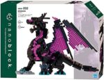 Nanoblock Dragon - Purple and Black