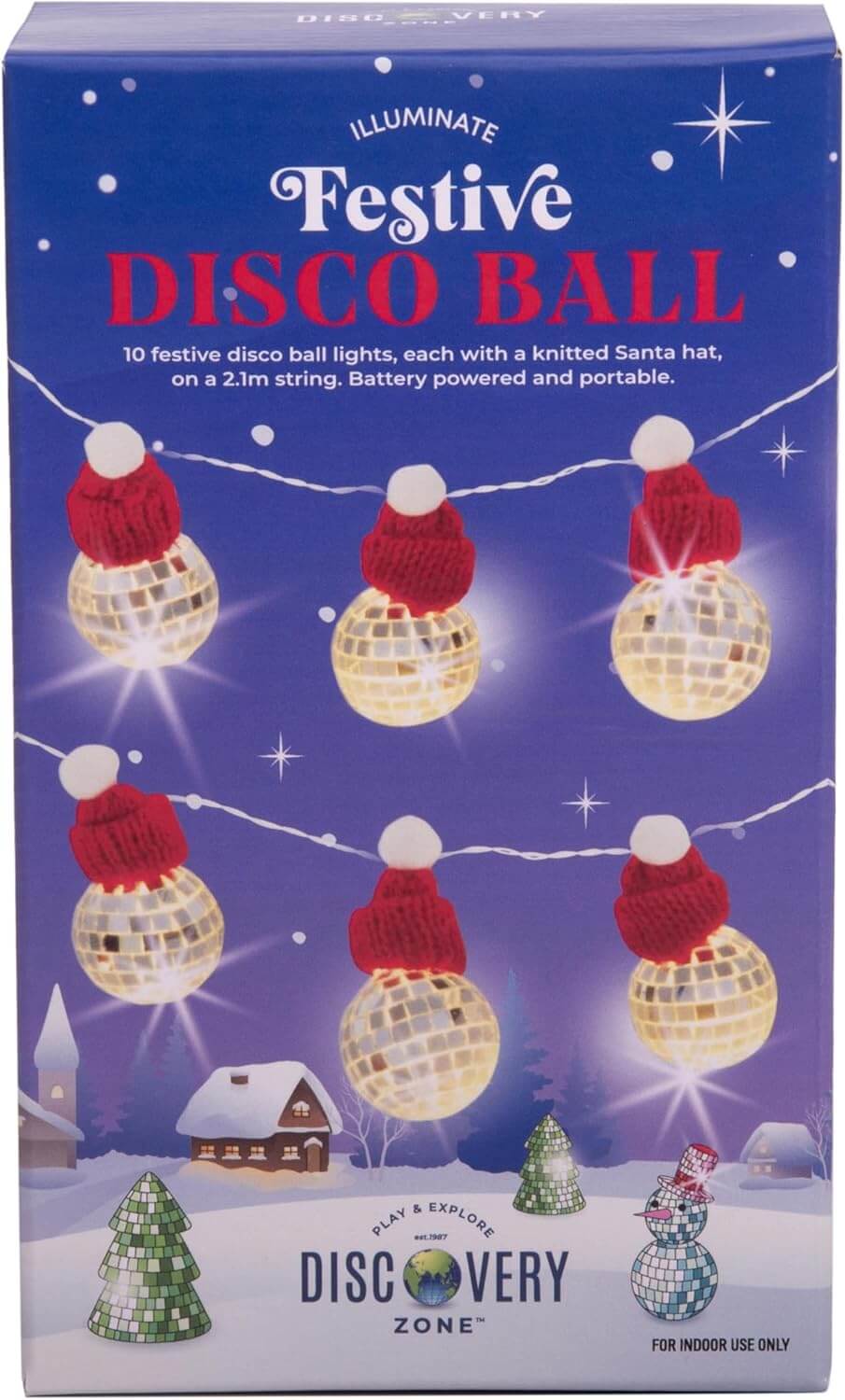 Illuminate String Lights ­Santa Hat