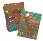 Djeco DJ9726 Scratch Cards Dinosaur