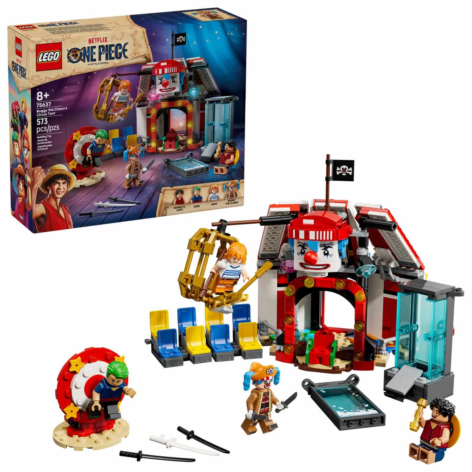 LEGO One Piece 75637 Buggy the Clowns Circus Tent