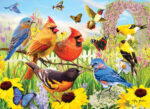 Eurogaphics Backyard Birds Puzzle 1000pc