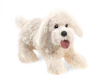 Folkmanis Panting Puppy Puppet