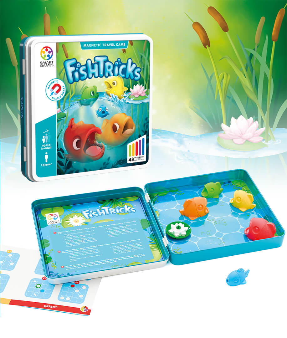 Smart Games Travel Tin Fish Tricks