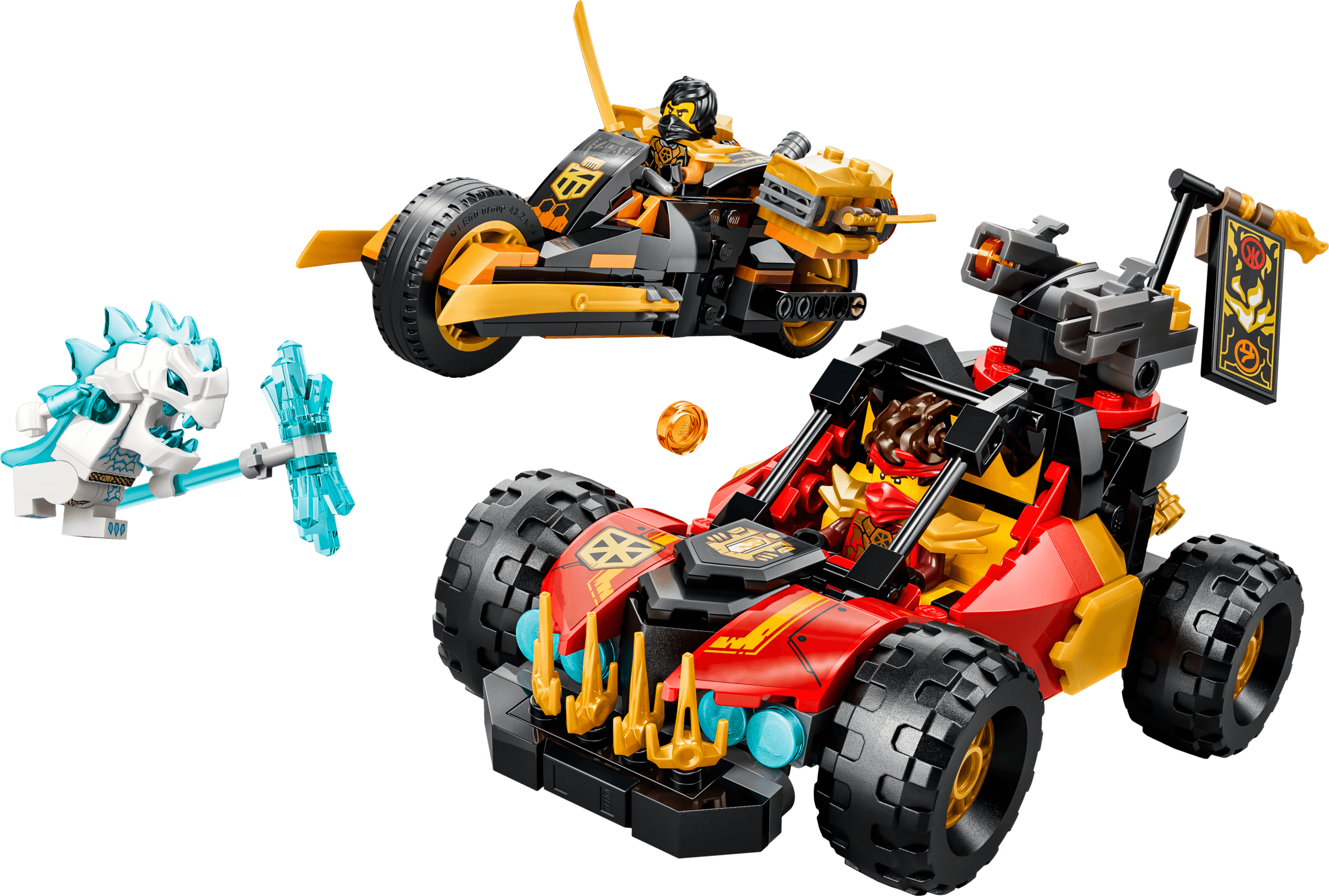LEGO Ninjago 71864 Kai and Coles Combiner Vehicles LEGO Ninjago 71864 Kai and Coles Combiner Vehicles