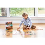 Crocodile Creek Above And Below Dinosaur World 48pc Puzzle