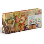 Djeco DJ7681 Wonderful Ride 100pc Gallery Puzzle with Poster