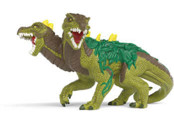 Schleich 70834 Fire Saurian vs Jungle Lizard