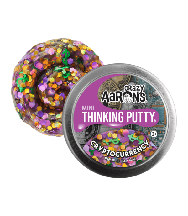 Crazy Aarons Mini Thinking Putty Cryptocurrency