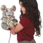 Folkmanis Grey Mouse Puppet