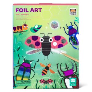 Tiger Tribe Foil Art Bugs World