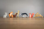 Tender Leaf Woodland Fox Wooden Figurine