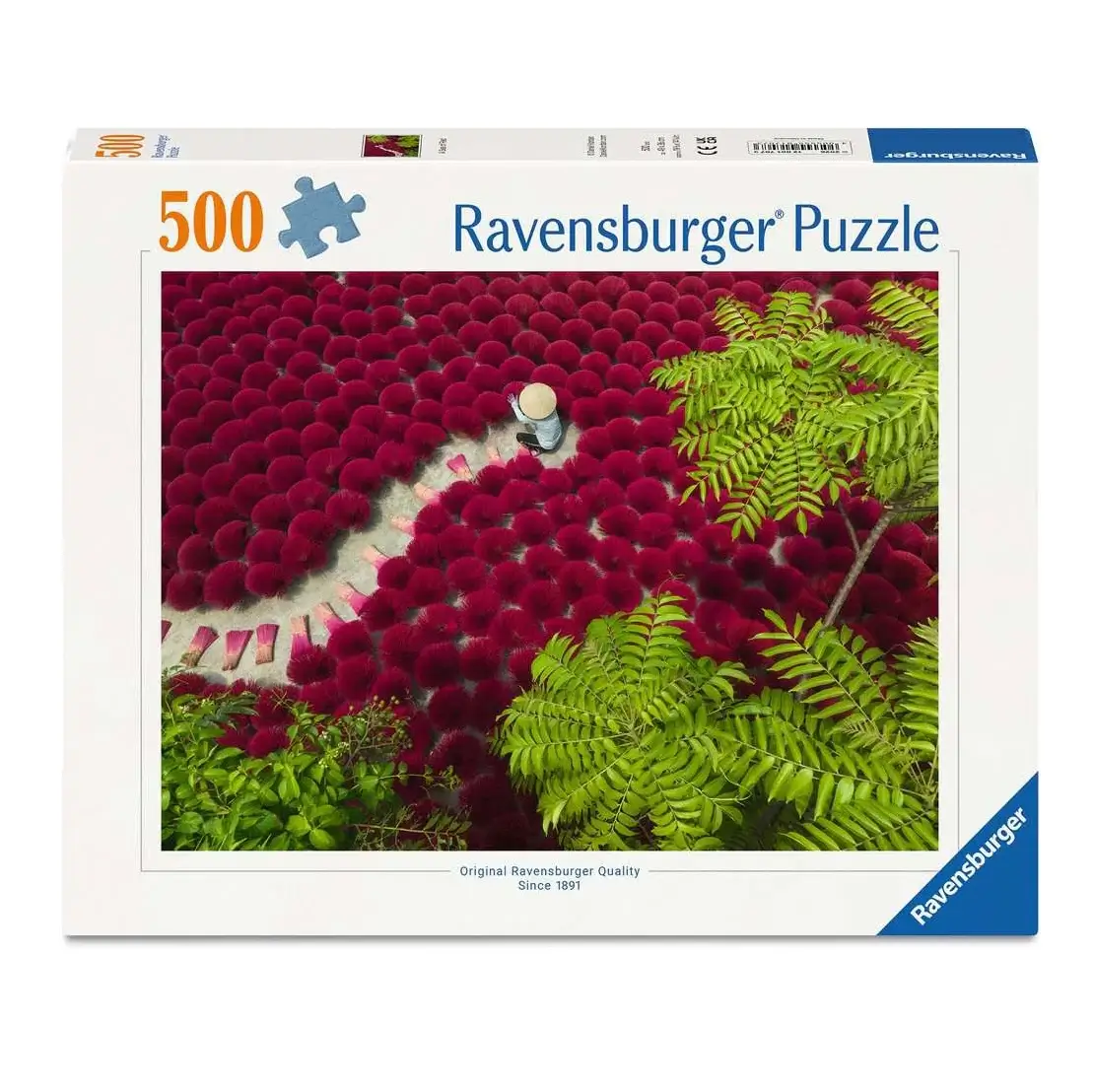 Ravensburger A Sea of Red Puzzle 500pc