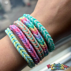 Rainbow Loom Pastel Treasure Box
