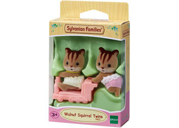 SF 5421 Walnut Squirrel Twins