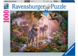 Ravensburger Summer Wolves Puzzle 1000pc