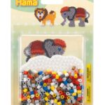 Hama Elephant Peg Board With 450 Beads