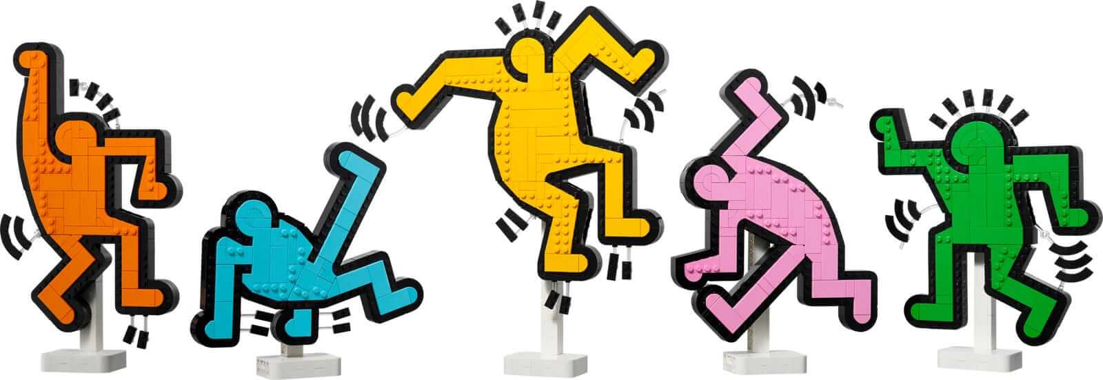 LEGO Art 31216 Keith Haring Dancing Figures
