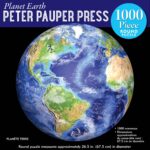 Planet Earth Round Puzzle 1000pc