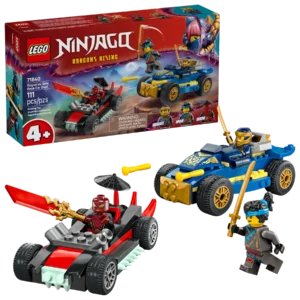 LEGO Ninjago 71840 Rogue vs. Drix Race Car Duel
