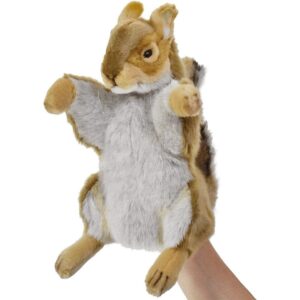 Hansa Red Squirrel Puppet 28cm