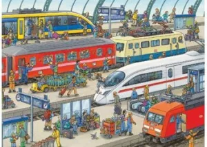 Ravensburger Railway Station Puzzle 60 pc