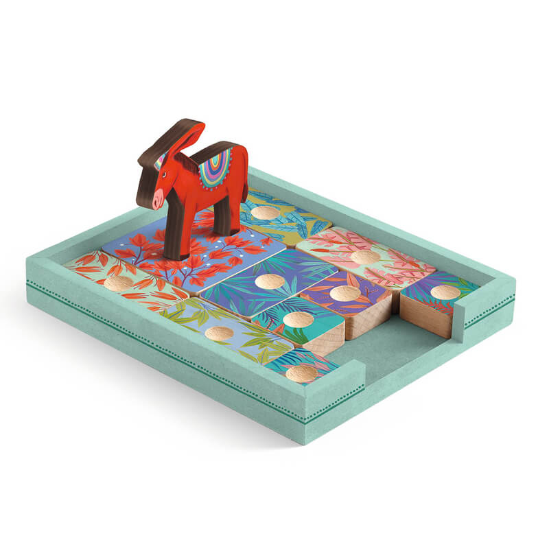 Djeco DJ0815 Red Donkey Logic Game