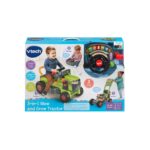 VTech 3-in-1 Mow and Grow Tractor Green